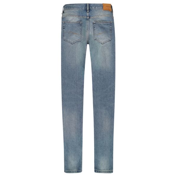 Flâneur Slim Jeans Vintage Blauw