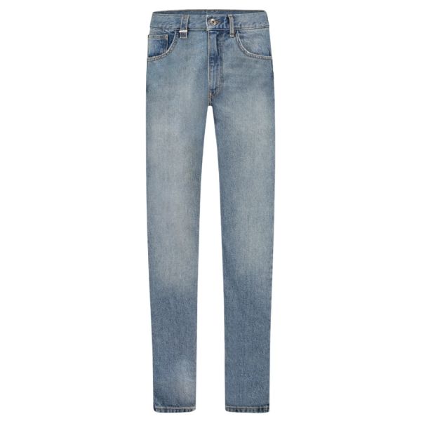 Flâneur Slim Jeans Vintage Blauw