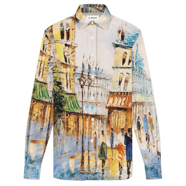 Flâneur Somewhere In Europe Overshirt