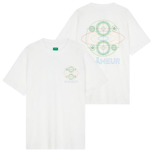 Flâneur Speaker T-shirt Wit