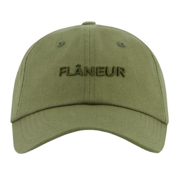 Flâneur Tonal Logo Cap Groen