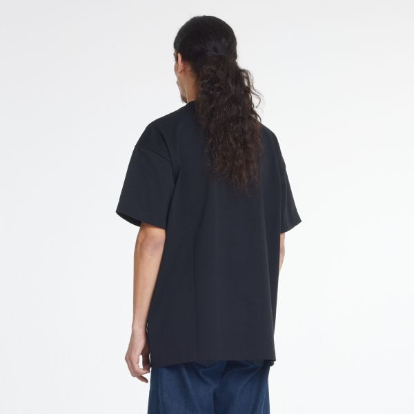 Flâneur Tonal Logo T-shirt Zwart