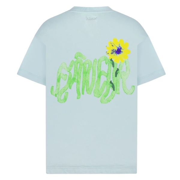 Flâneur Tortuous T-shirt Licht Blauw