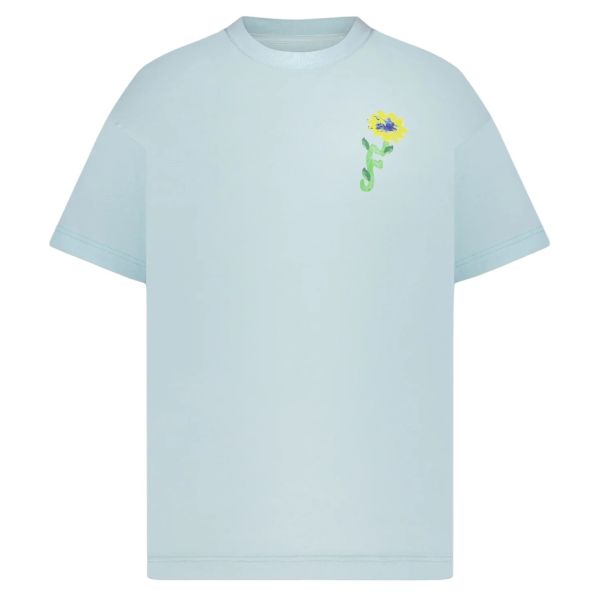 Flâneur Tortuous T-shirt Licht Blauw