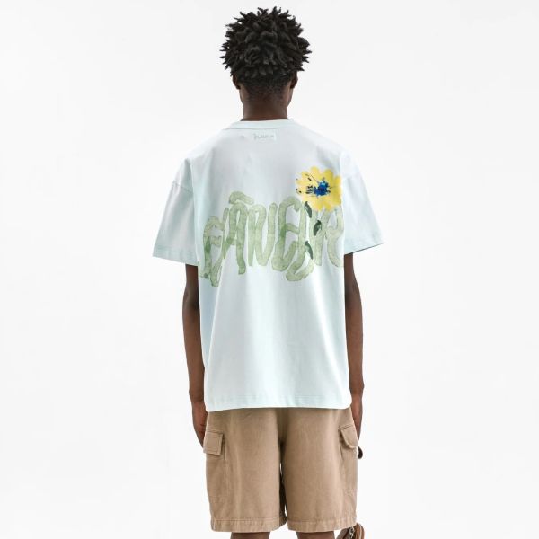Flâneur Tortuous T-shirt Licht Blauw