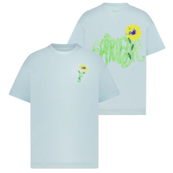 Flâneur Tortuous T-shirt Licht Blauw