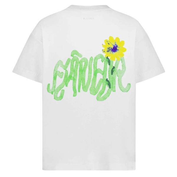 Flâneur Tortuous T-shirt Wit