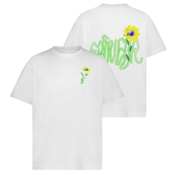 Flâneur Tortuous T-shirt Wit
