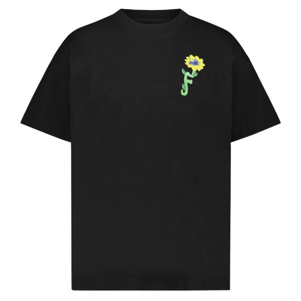 Flâneur Tortuous T-shirt Zwart