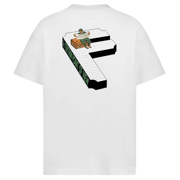 Flâneur Traveler T-shirt Wit