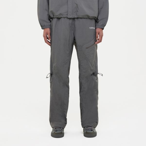 Flâneur Turtle Nylon Broek Grijs