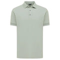 Genti 3 Buttons Polo Licht Groen