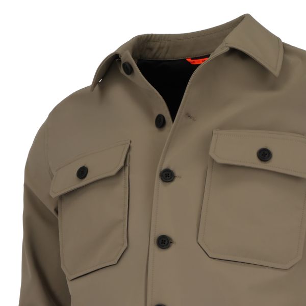 Genti Bucks Overshirt Donker Groen