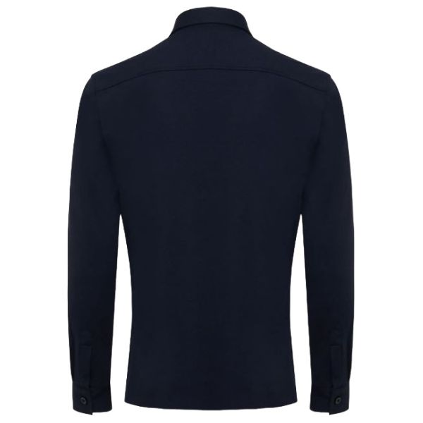 Genti Bucks Overshirt Navy