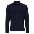 Genti Bucks Overshirt Navy