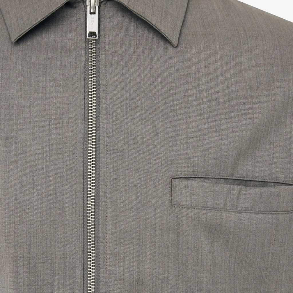 Genti Cos Zip Overshirt Beige