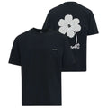 Genti Flower T-shirt Zwart