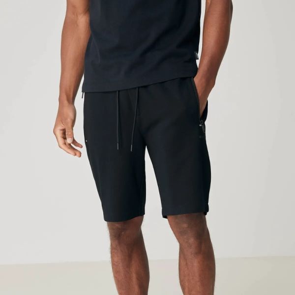 Genti Hampton Korte Broek Zwart