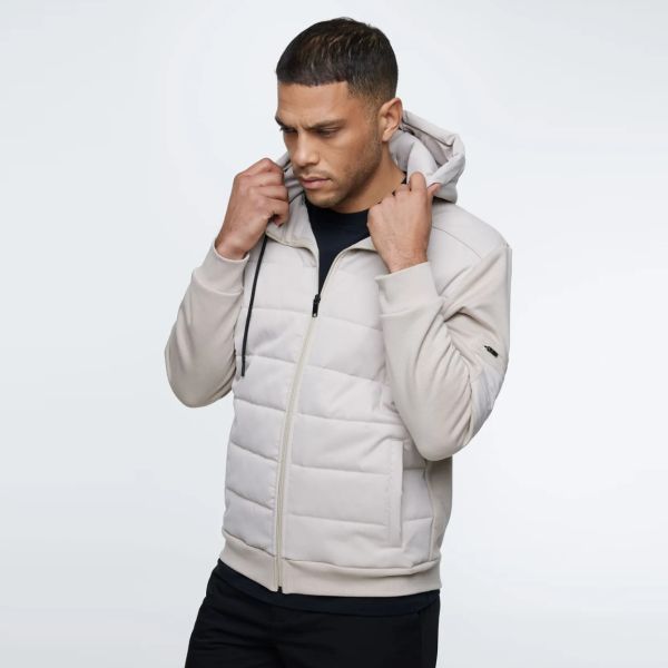 Genti Hooded Vest Beige