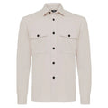 Genti Midtown Overshirt Beige