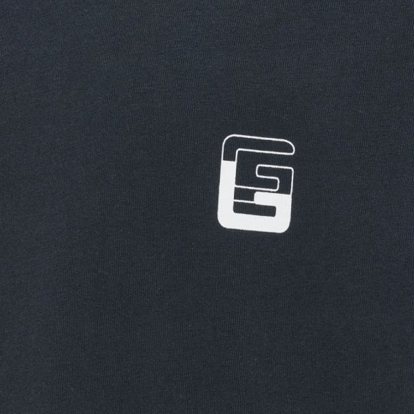 Genti Monogram T-shirt Zwart