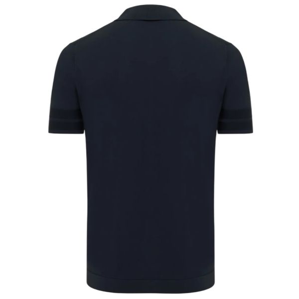 Genti No Buttons Polo Navy