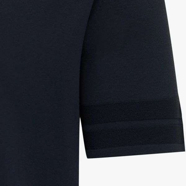 Genti No Buttons Polo Navy