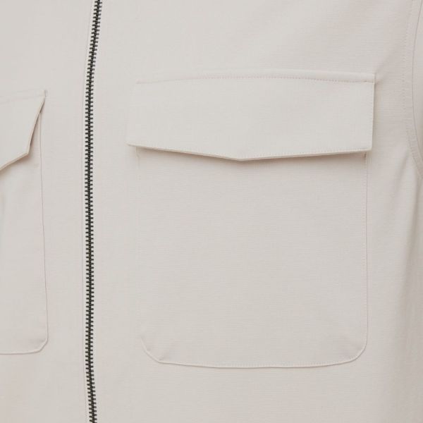 Genti Oaks Overshirt Beige