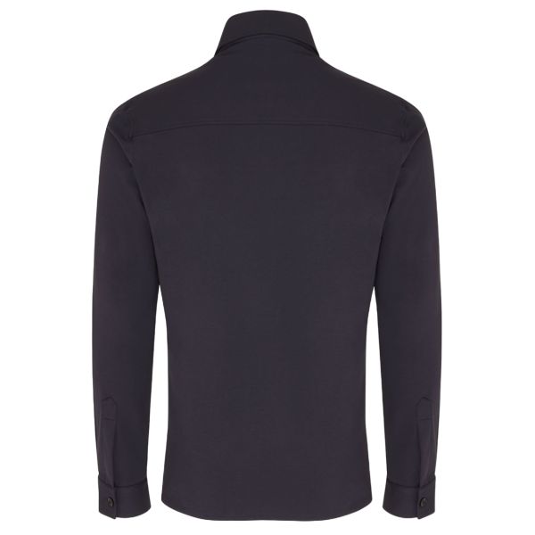 Genti Oaks Overshirt Navy