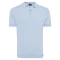 Genti Polo Licht Blauw