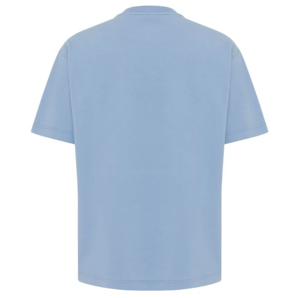 Genti Relaxed Fit T-shirt Blauw