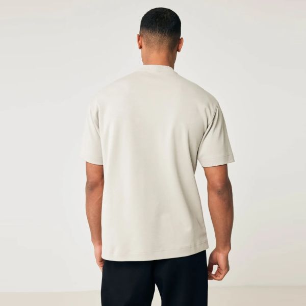 Genti Relaxed Fit T-shirt Beige