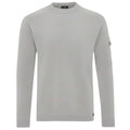 Genti Round Pocket Sweater Grijs
