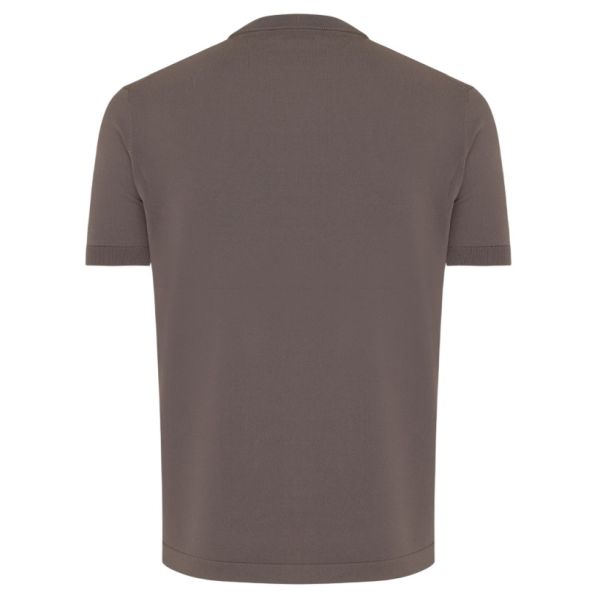 Genti Round T-shirt Bruin