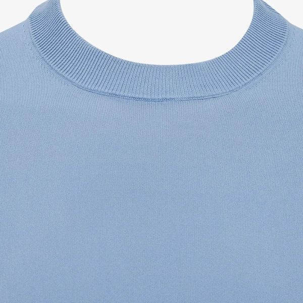 Genti Round Trui Blauw
