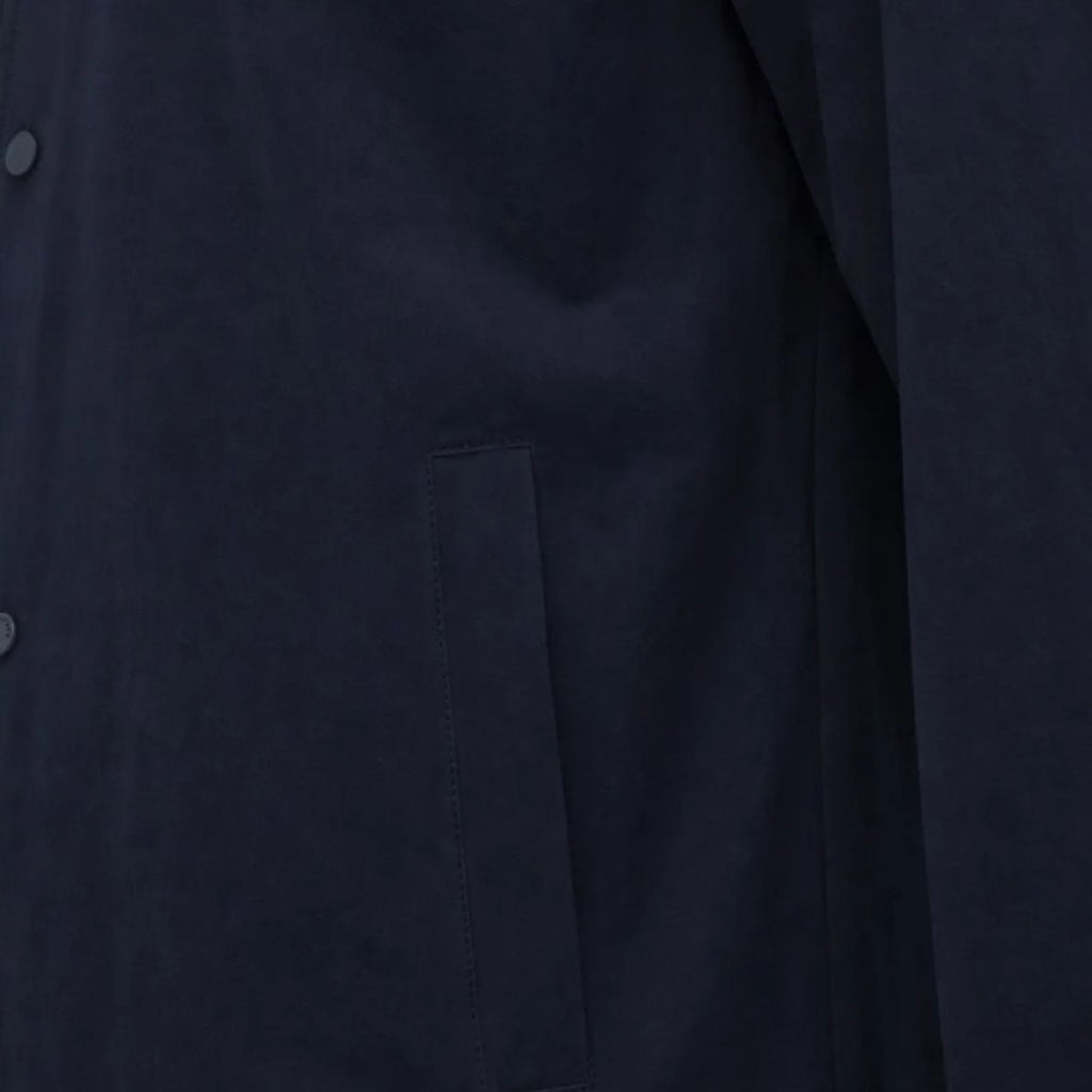 Genti Ryder Relaxed Overshirt Navy