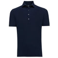 Genti Smoky Skin Fit Polo Navy