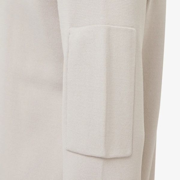Genti Turtle 3 Buttons Sweater Beige