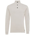 Genti Turtle 3 Buttons Sweater Beige