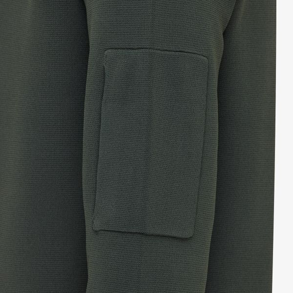 Genti Turtle 3 Buttons Sweater Donker Groen