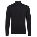 Genti Turtle 3 Buttons Sweater Zwart