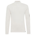 Genti Turtle Zip Sweater Off White