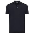 Gentiluomo Merino Polo Navy