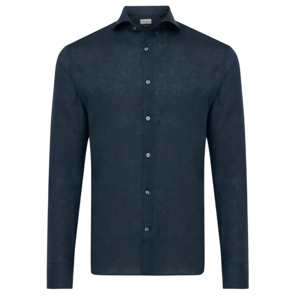 Gentiluomo Scampia Fashion Fit Overhemd Navy