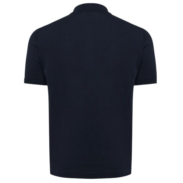 Gentiluomo Zip Polo Navy