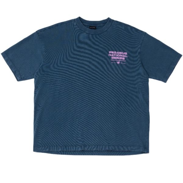 Goodies Sportive Pegasus Series T-shirt Donker Blauw