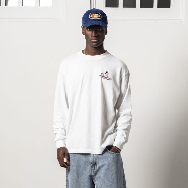 Goodies Sportive Whole Meal Longsleeve T-shirt Wit