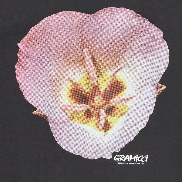 Gramicci Flower T-shirt Zwart