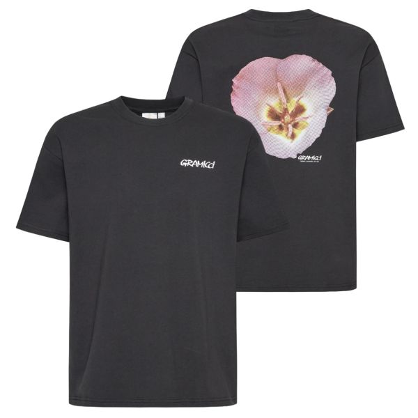Gramicci Flower T-shirt Zwart