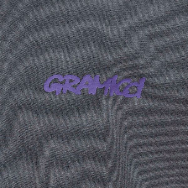 Gramicci Footprints T-shirt Grijs